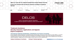 Desktop Screenshot of delos-llc.com